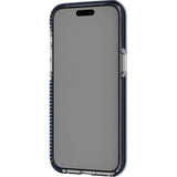 tech21 iPhone 15 Pro Max Case Evo Crystal MagSafe Back Cover Clear / Blue Edge