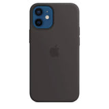 Official Apple iPhone 12 Mini Case MagSafe Silicone Black MHKX3ZE/A