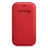 Official Apple  iPhone 12 mini Case Leather Sleeve MagSafe Scarlet MHMR3ZM/A