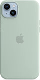 Official Apple iPhone 14 Plus Case Magsafe Silicone Leather Clear Case