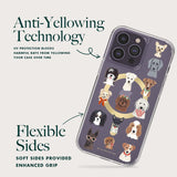 Rifle Paper Co iPhone 14 Pro Max Case MagSafe 12ft Drop Protection Dog Days