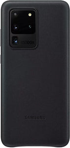 Official Samsung Galaxy S20 Ultra 5G Case Leather Cover Case – Black  RRP  £39