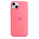 Official Apple iPhone 15 Plus Case Silicone MagSafe Pink - Unboxed