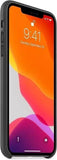 Official Apple iPhone 11 Pro Max Case Leather Back Cover Black MX0E2ZM/A