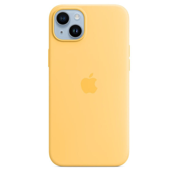 Official Apple iPhone 14 Plus Case Silicone MagSafe Sunglow MPTD3ZM/A - Open Box