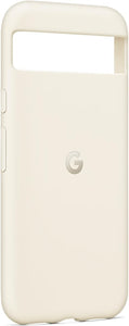 Official Google Pixel 8a Case Soft Touch TPU Back Cover Porcelain (White)