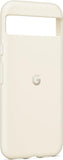 Official Google Pixel 8a Case Soft Touch TPU Back Cover Porcelain (White)