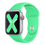 Official Apple Watch Sport Band 44mm Spearmint S/M & M/L 3F692AM/A – Open Box