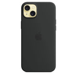 Official Apple iPhone 15 Plus Case Silicone MagSafe Black - Unboxed