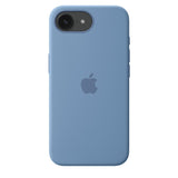 Official Apple iPhone 16e Case Silicone Back Winter Blue MD3Q4ZM/A RRP £39