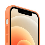 Official Apple iPhone 12 Mini Case MagSafe Silicone Kumquat MHKN3ZE/A