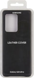 Official Samsung Galaxy S20 Ultra 5G Case Leather Cover Case – Black  RRP  £39