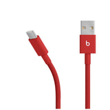 Beats USB-A to USB-C Cable 1.5m Woven Fast Charge Rapid Red