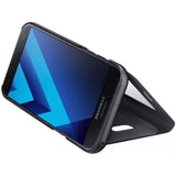 Official Samsung Galaxy A5 2017 Case S View Standing Cover BLUE/BLACK EF-CA520