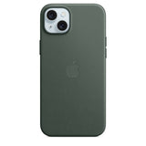 Official Apple iPhone 15 Plus Case FineWoven Magsafe Evergreen MT4F3ZM/A