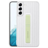 Official Samsung Galaxy S22 Case Protective Standing Cover Clear/White