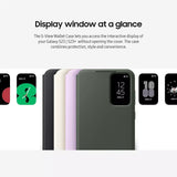 Official Samsung Galaxy S23+ Plus Smart View Wallet Case Cover Lavender