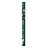 Richmond & Finch iPhone 13 Pro Max Case Green Leopard