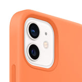 Official Apple iPhone 12 Mini Case MagSafe Silicone Kumquat MHKN3ZE/A