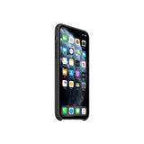 Official Apple iPhone 11 Pro Max Case Silicone Back Cover Black MX002ZM/A
