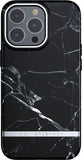 Richmond & Finch iPhone 13 Pro Case Black Marble