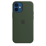 Official APPLE iPhone 12 Mini Case MagSafe Silicone Cyprus Green MHKR3ZM/A