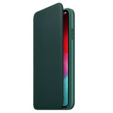 Official Apple iPhone XS Max Folio Flip Case Cover Leather Forest MRX42ZM/A