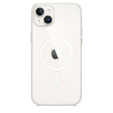 Official Apple iPhone 14 Plus Case Magsafe Silicone Leather Clear Case