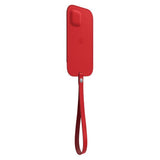 Official Apple iPhone 12 / 12 Pro Case Sleeve Leather MagSafe Scarlet MHYE3ZM/A