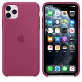 Official Apple iPhone 11 Pro Max Case Silicone Back Cover Pomegranate MXM82ZM/A