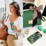 Richmond & Finch iPhone 13 Pro Case Green Leopard