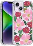 Rifle Paper Co iPhone 14 Plus Case 10ft Drop Protection Back Cover Rose Garden