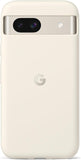 Official Google Pixel 8a Case Soft Touch TPU Back Cover Porcelain (White)