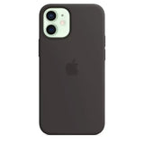 Official Apple iPhone 12 Mini Case MagSafe Silicone Black MHKX3ZE/A