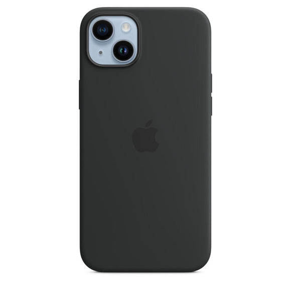 Official Apple iPhone 14 Plus Case Silicone MagSafe Midnight MPT33ZM/A Open Box