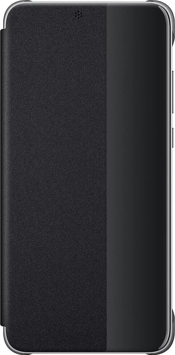 Official Huawei P20 Smart View Cover Wallet Folio Case - BLACK HWVC3015BK