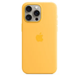 Apple iPhone 15 Pro Max Case Silicone MagSafe Sunglow