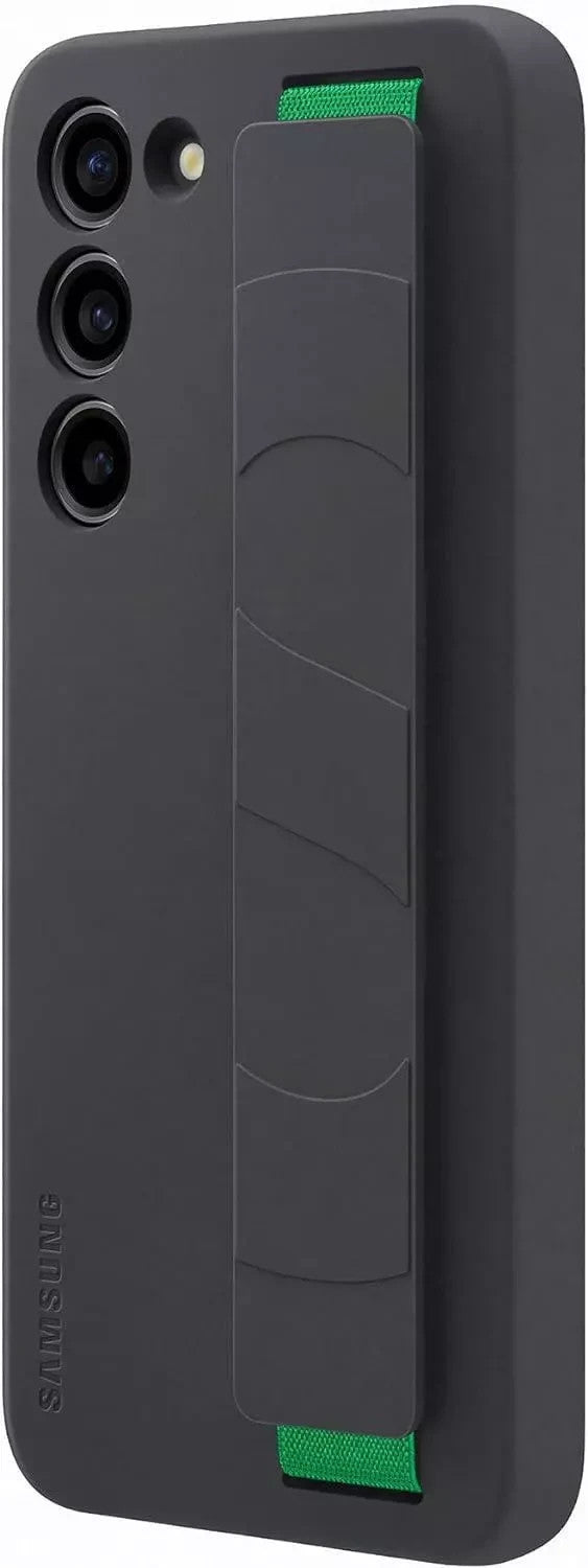 Official Samsung Galaxy S23+ Plus Case Silicone Grip Case Cover Black