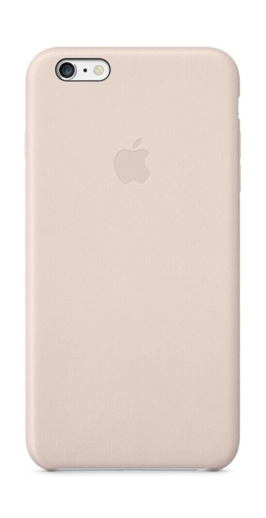Official Apple iPhone 6 Plus / 6s Plus Case Genuine Leather Back Cover Soft Pink