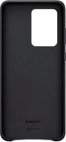 Official Samsung Galaxy S20 Ultra 5G Case Leather Cover Case – Black  RRP  £39
