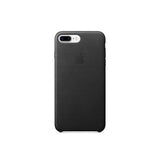 Official Apple iPhone 7 Plus 8 Plus Genuine Leather Case - Black Cover MMYJ2ZM/A