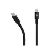 Beats Lightning to USB-C Cable 1.5m Woven Fast Charge Black