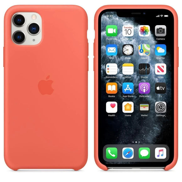 Official Apple  iPhone 11 Pro Case Silicone Back Cover Orange MWYQ2ZM/A