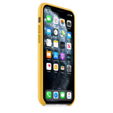 Official Apple iPhone 11 Pro Case Leather Back Cover Meyer Lemon MWYA2ZM/A