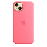 Official Apple iPhone 15 Plus Case Silicone MagSafe Pink - Unboxed