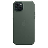 Official Apple iPhone 15 Plus Case FineWoven Magsafe Evergreen MT4F3ZM/A