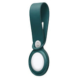 Official Apple AirTag Holder Leather Loop Forest Green AirTag NOT Included