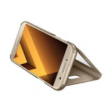 Official Samsung Galaxy A5 2017 Case S View Standing Cover GOLD EF-CA520