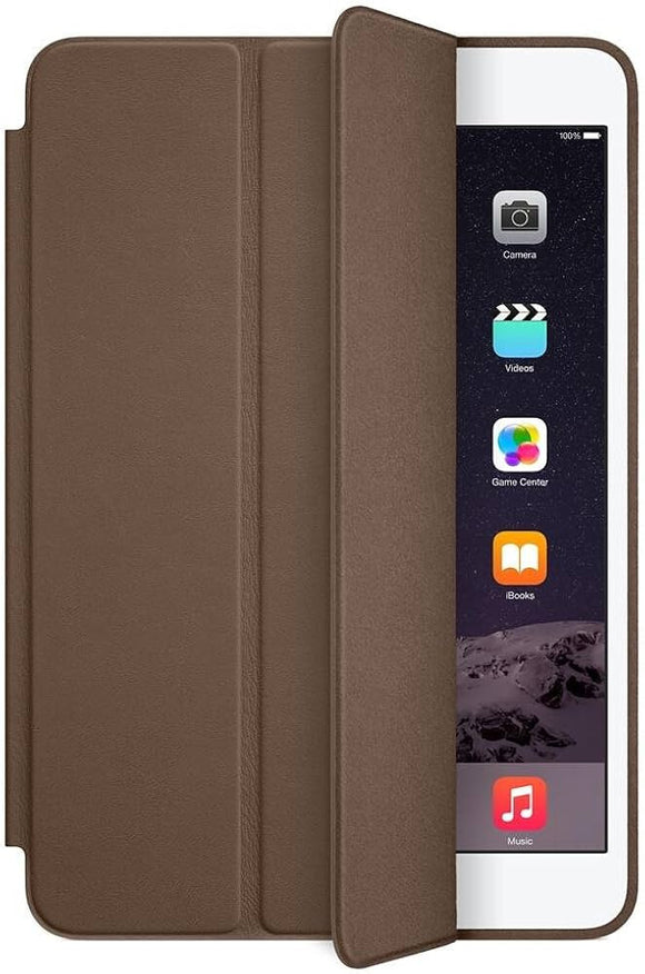 Official Apple iPad Mini Smart Case 1 2 3 Gen Natural Leather Olive Brown