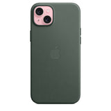 Official Apple iPhone 15 Plus Case FineWoven Magsafe Evergreen MT4F3ZM/A